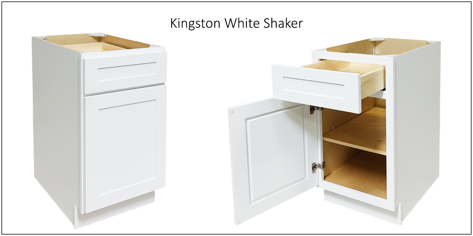 Kingston Espresso Shaker RTA Cabinets