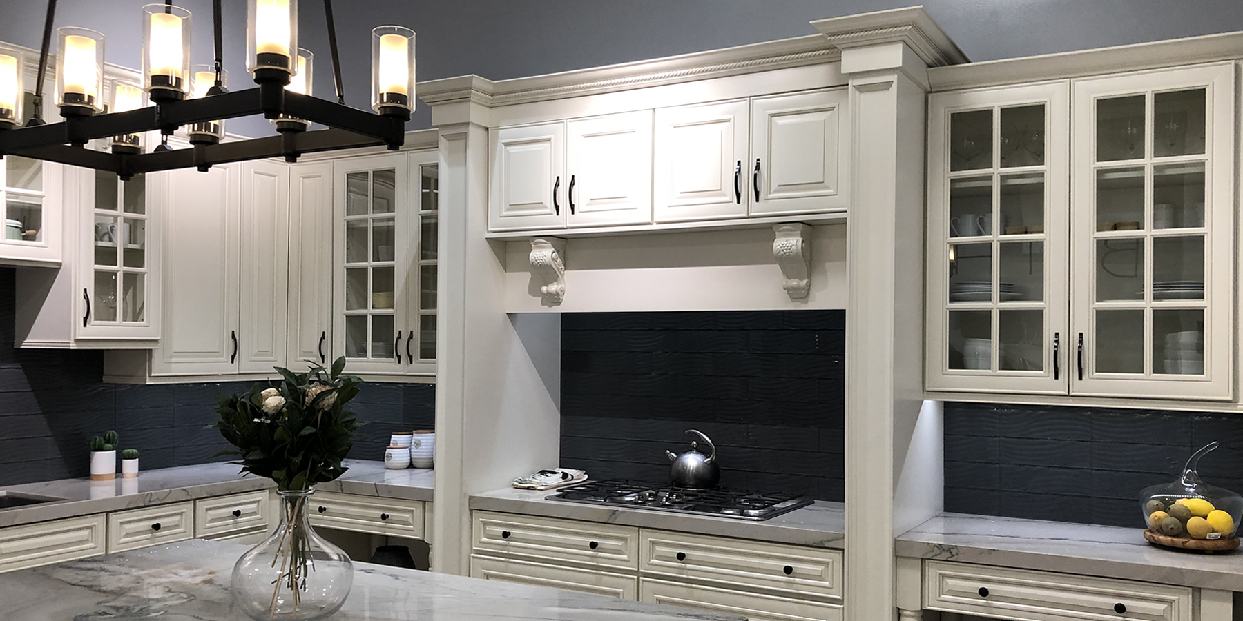 Antique White Kitchen Cabinets  White RTA Kitchen Cabinets